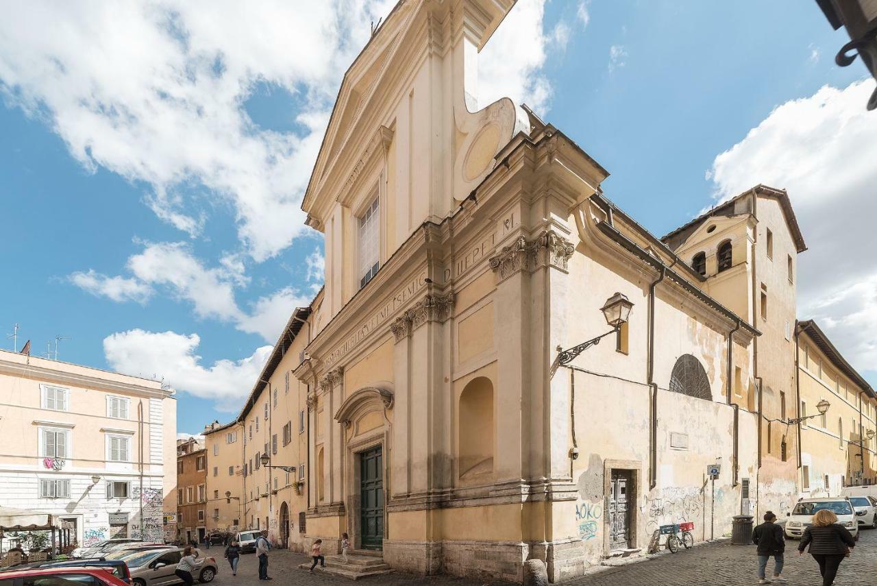 רומא Trastevere Charming Duplex מראה חיצוני תמונה